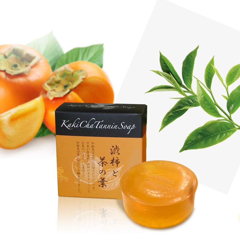 Persimmon and Green Tea Extract Soap